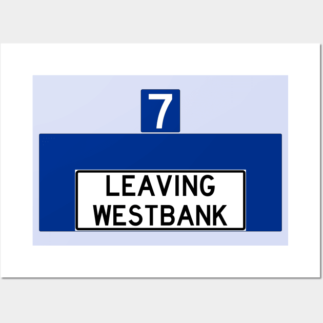 Leaving Westbank Wall Art by zrau